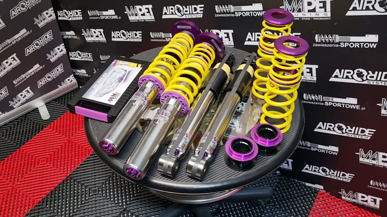 Gwint - Zawieszenie gwintowane KW Clubsport Inox - Opel Astra J - MAPET-TUNING Unboxing