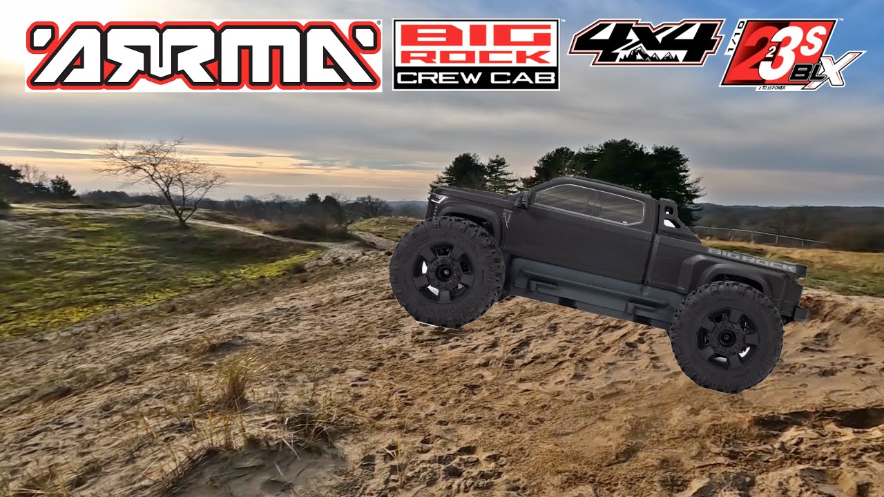 ARRMA BIG ROCK 223S BLX 4WD Voorlinden Dunes 2026-01