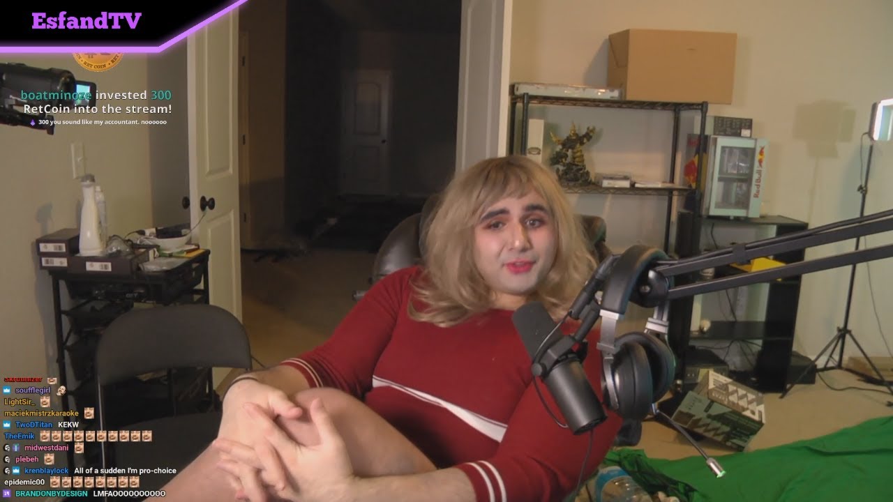 Twitch Daily| esfand beats the system | female conor mcgregor | erobb goes through puberty again