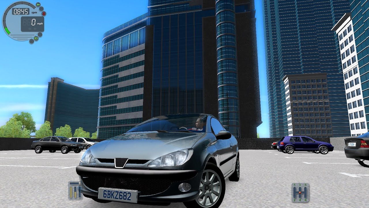 City Car Driving 1.5.0 PEUGEOT 206 CC [G27]