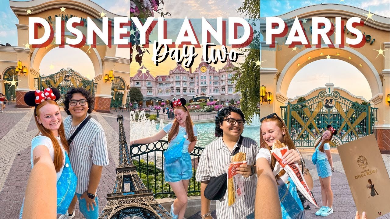 DISNEYLAND PARIS VLOG | DAY 2 | Morning in Paris, Bristro Chez Remy, Disney Tales of Magic & More✨🇫🇷