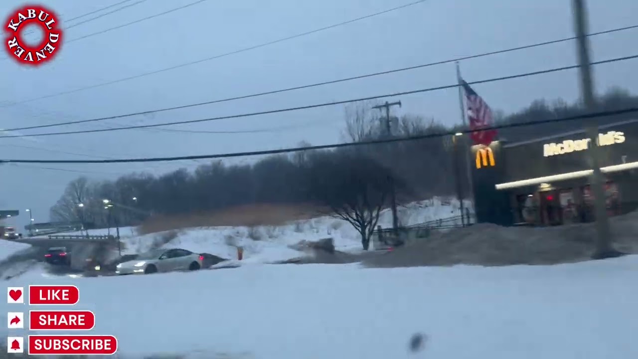 Driving from Albany to Marietta New York 