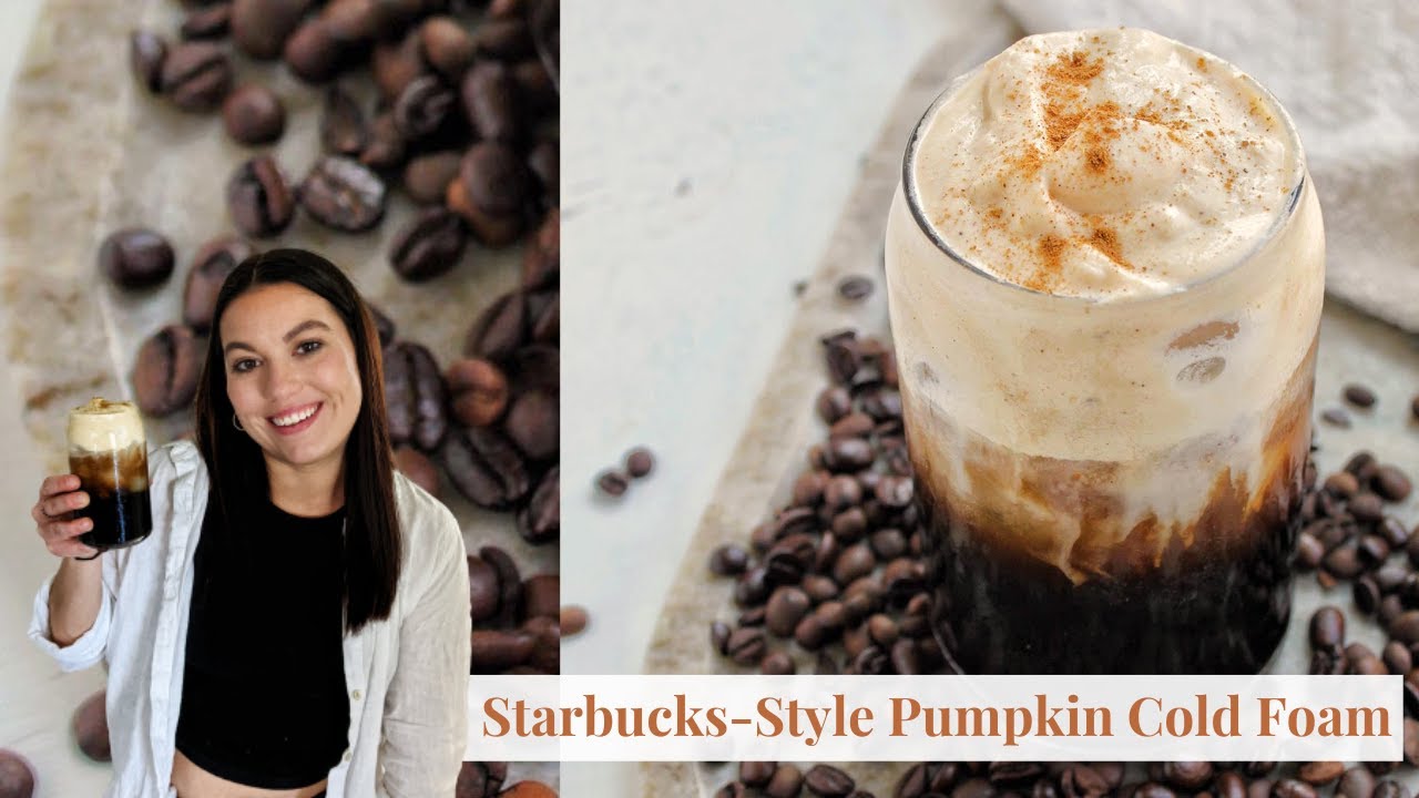 Starbucks-Style Pumpkin Cold Foam - Homebody Eats
