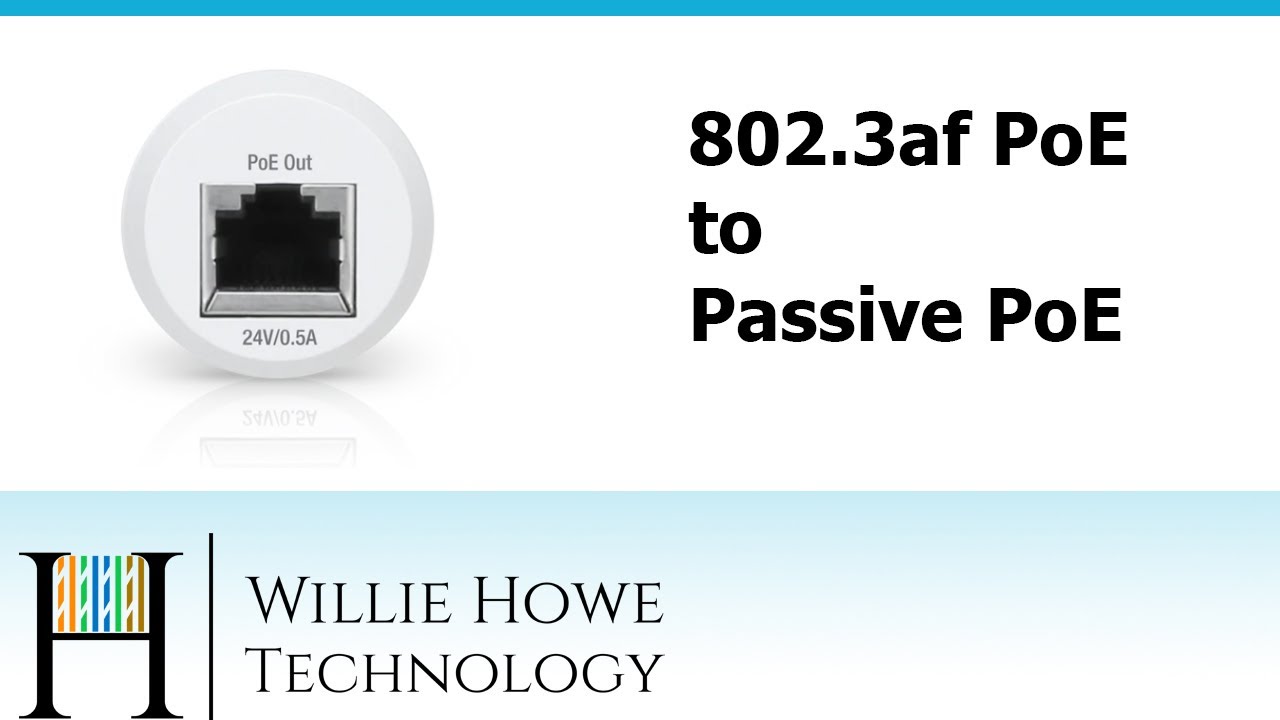 Standard to Passive PoE Converter