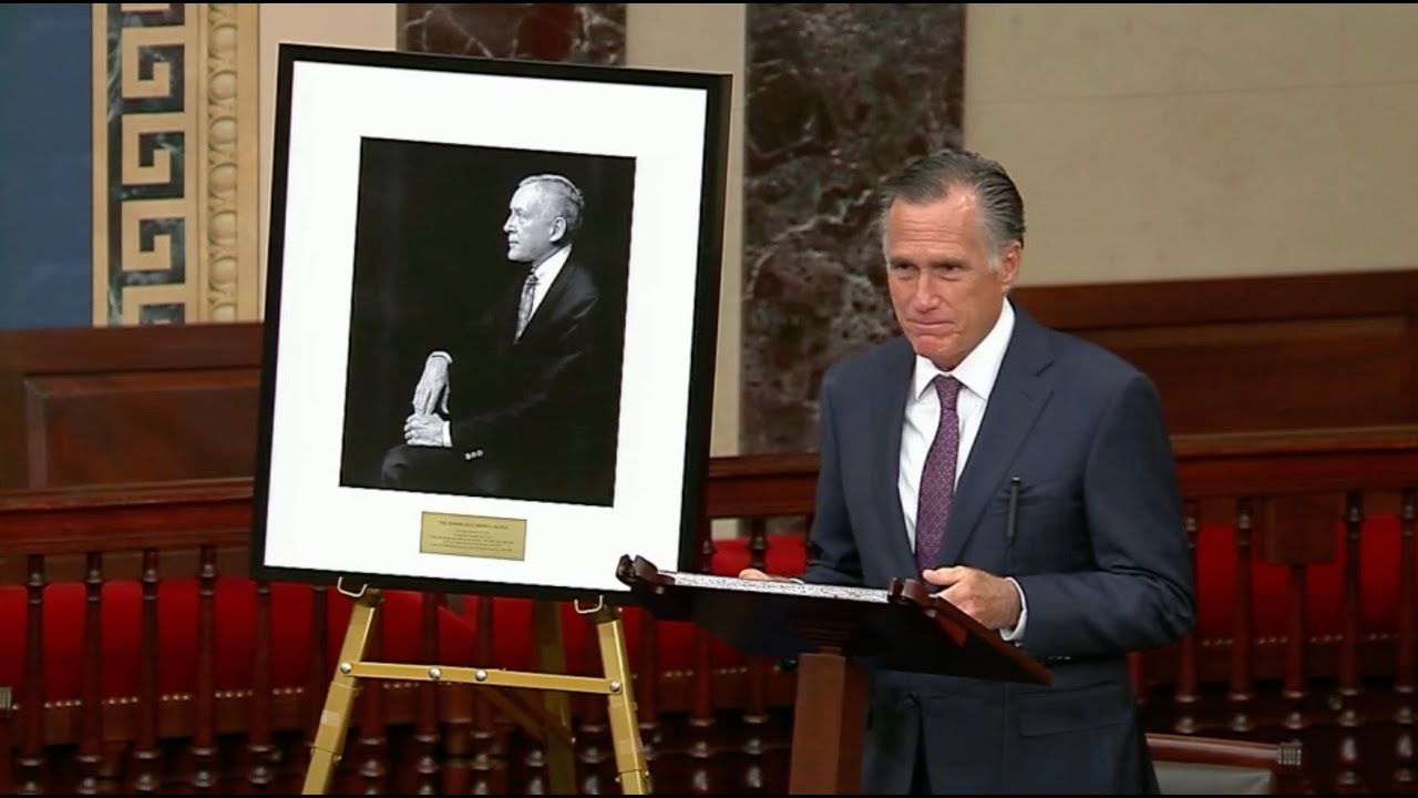 Senator Romney remembers the life and legacy of Senator Orrin Hatch.