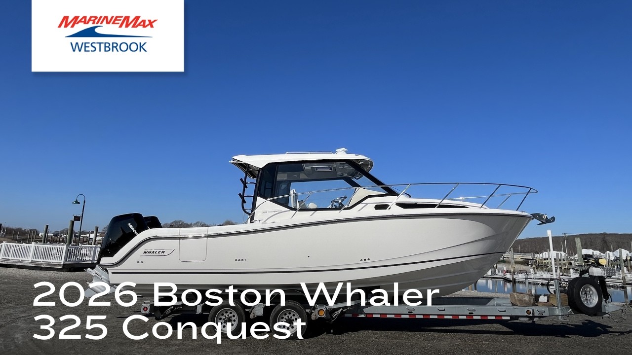 2026 Boston Whaler 325 Conquest For Sale at MarineMax Westbrook, CT