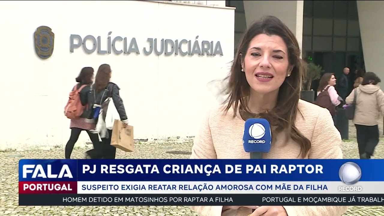 PJ resgata criança de pai raptor