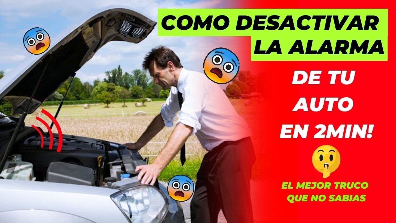 Como Desactivar La Alarma De Tu Auto En 2Minutos!