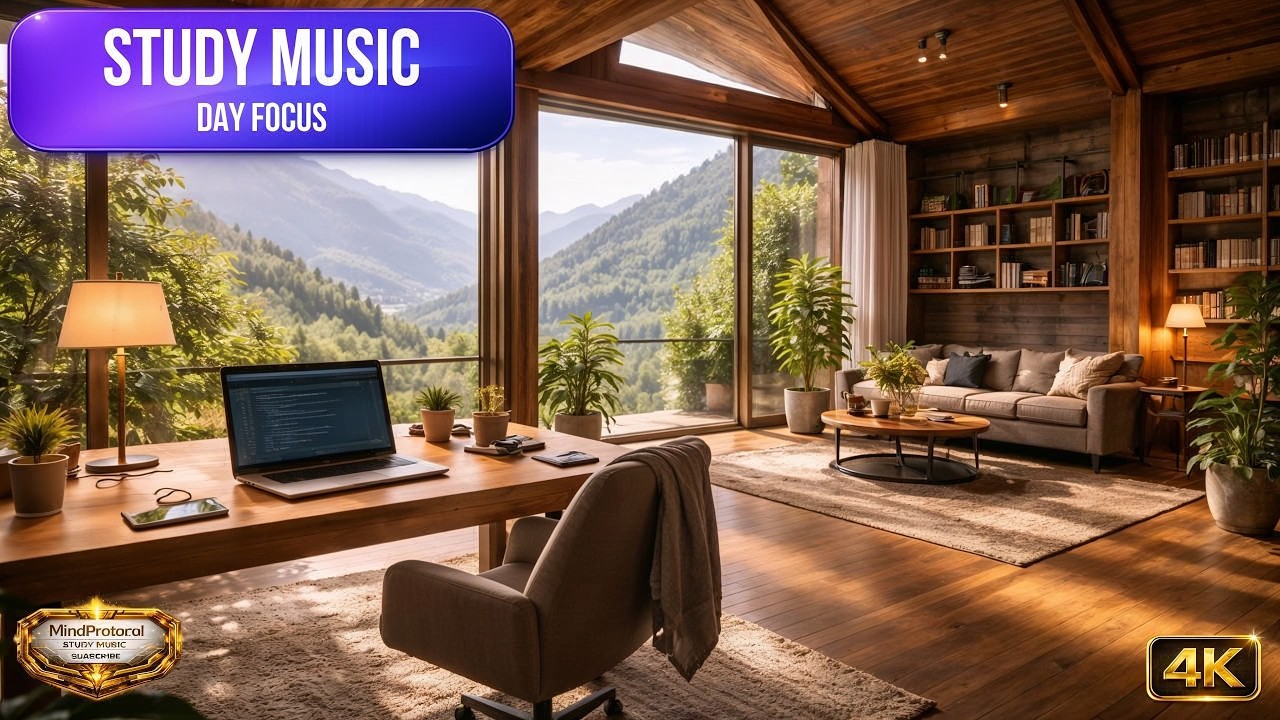 2026 Ultimate Study Music for Focus & Productivity ☀️ Day Focus Workspace