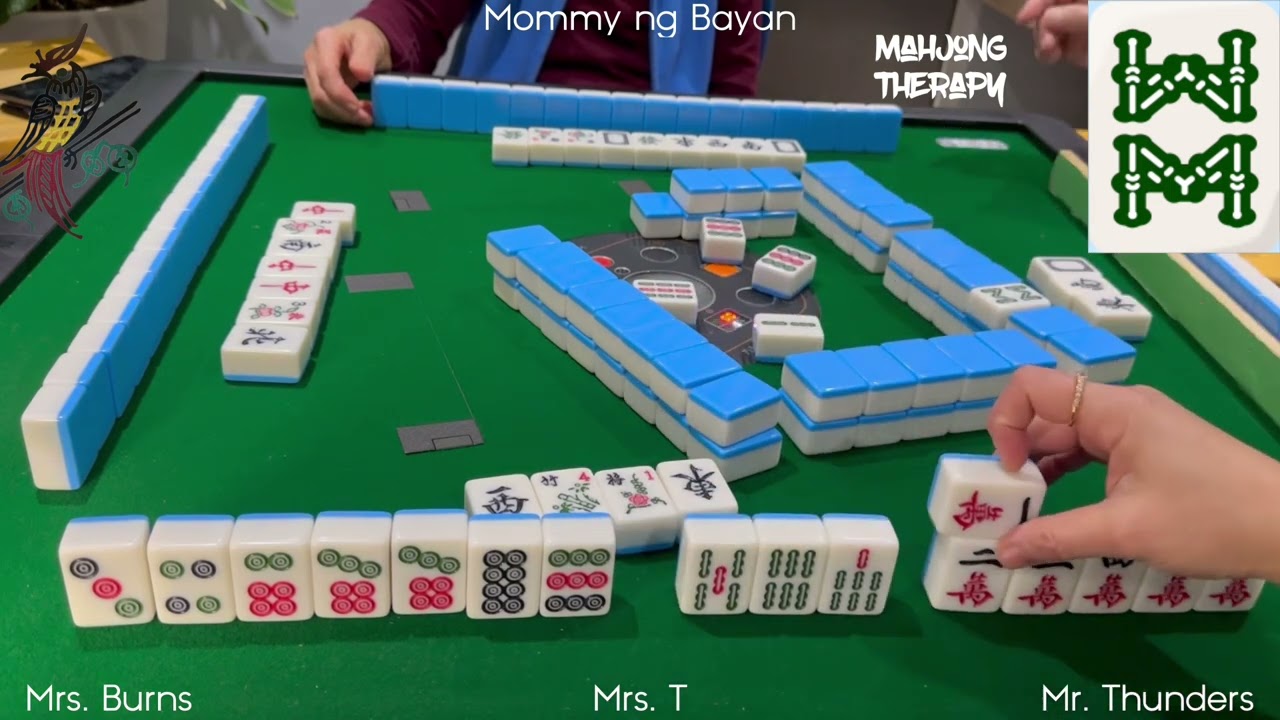 #290 Jan 22 2024 Happy wife, happy life 💁🏻‍♀️😁 #mahjongtherapy #mahjong