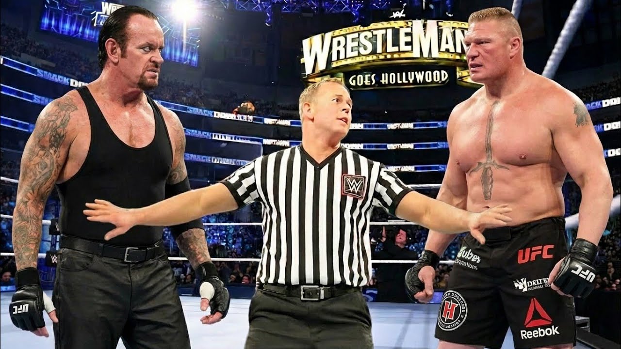 UNDERTAKER VS BROCK LESNAR FULL MATCH ON WRESTLEMANIA