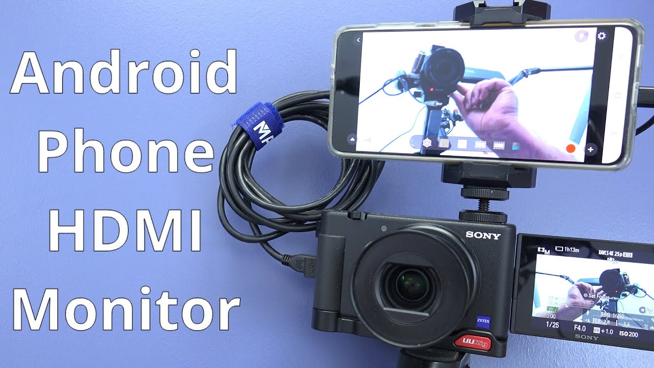 Turn Your Android Phone Into A HDMI Video Monitor, Recorder & Streaming Device - With The Accsoon M1