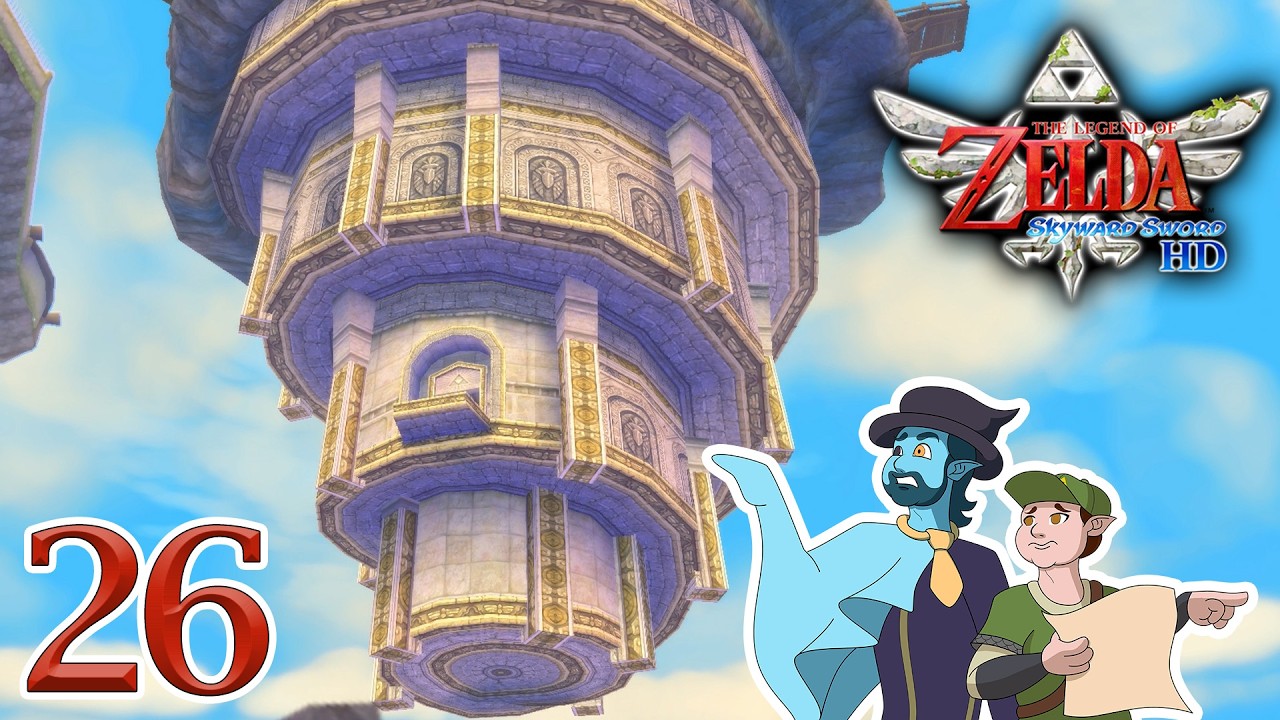 Вход в Небесную крепость | Skyward Sword, 26 серия