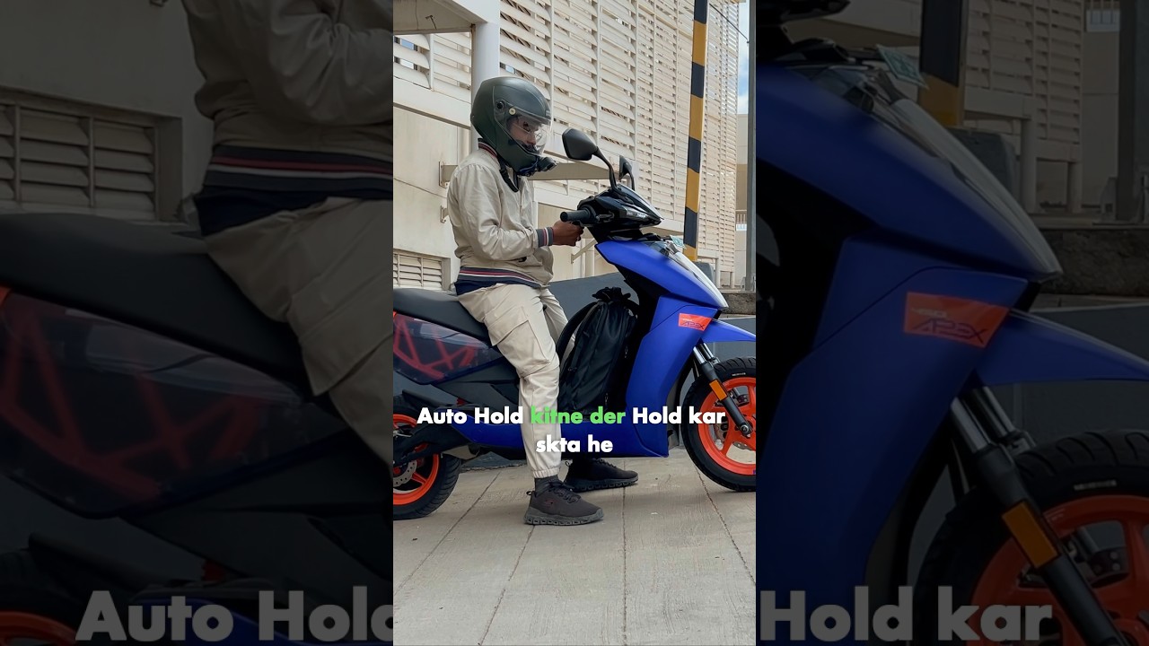 Auto Hold longivity test on Ather Apex 🤯