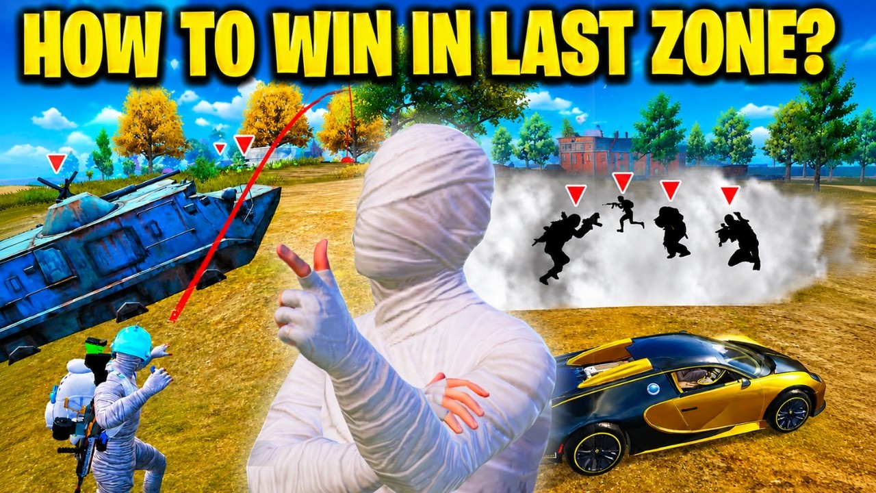 Как выигрывать каждую финальную зону в PUBG Mobile! 🔥