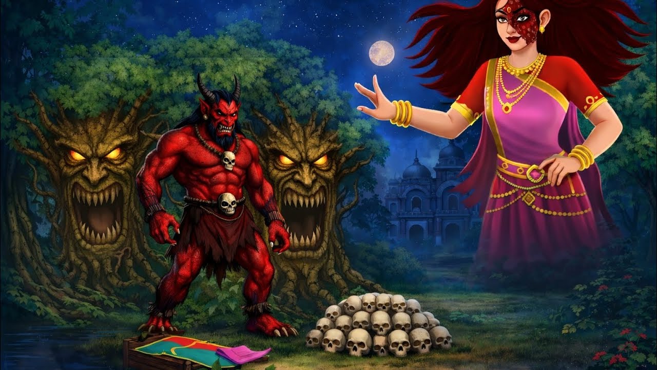 तीन विचित्र वरदान और रहस्यमय राक्षस || Hindi kahaniya || Moral Story ||