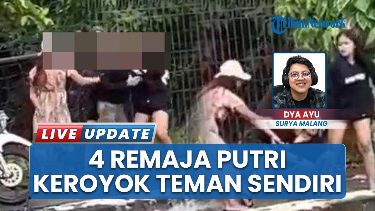Aksi Bullying di Tepi Waduk Bendungan Selorejo, Tiga Remaja Putri Sampai Hati Mengeroyok Temannya