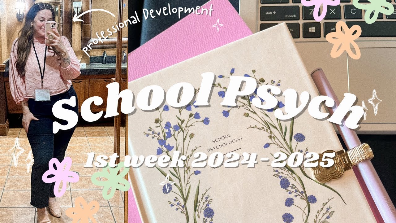 School Psychologist: First Week Back to School 2024-2025 School Year 🧠📚Finding out my Enneagram 🤣