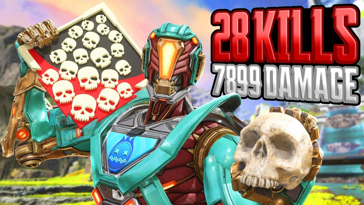 INSANE Pathfinder 28 KILLS and 7,899 Damage Apex Legends Gameplay Season 21