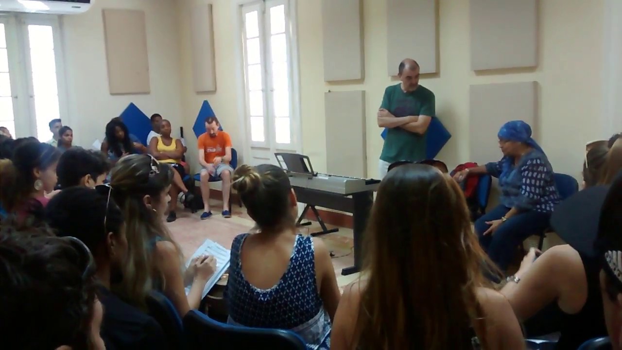 CORO NACIONAL DE CUBA; ENSAYO DEL TANGO 