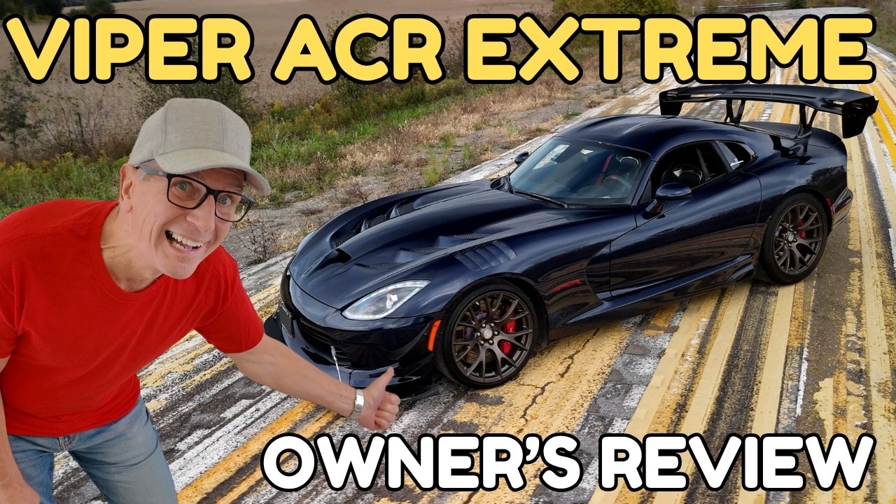 Dodge Viper ACR Extreme 2017 года — ЧЕСТНЫЙ ОТЗЫВ владельца после 30 000 миль