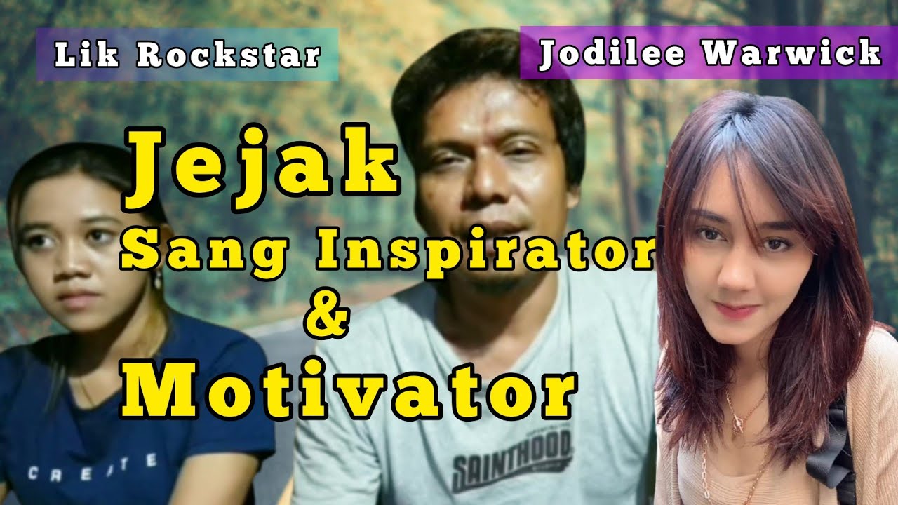 Kisah perjalanan & inspirasi channel besar @celosmabar  @Likrockstar @JodileeWarwick