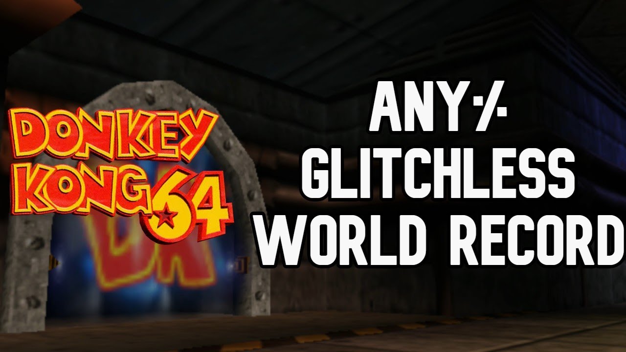 Donkey Kong 64 - Any% Glitchless in 3:32:12