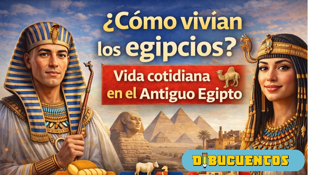 ¿Cómo vivían los egipcios? 🐫 Vida cotidiana en el Antiguo Egipto