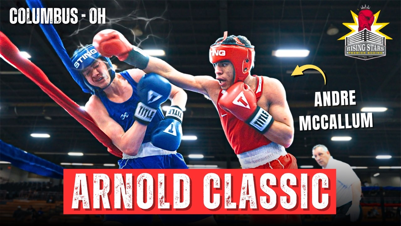 ARNOLD CLASSIC! Elite NATIONAL Amateur Boxing Tournament In OHIO! DAY 1