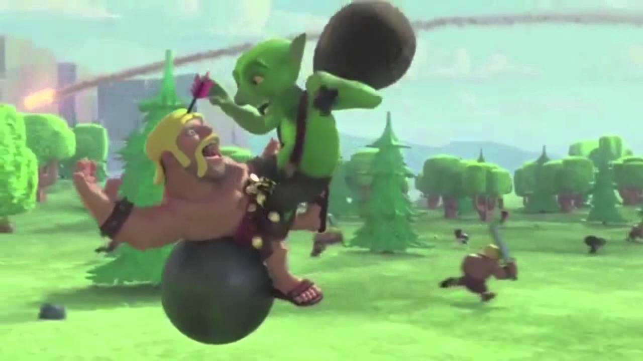 Clash Of Clans - Flight Of The Barbarian - Official TV Animation Advert/Commercial