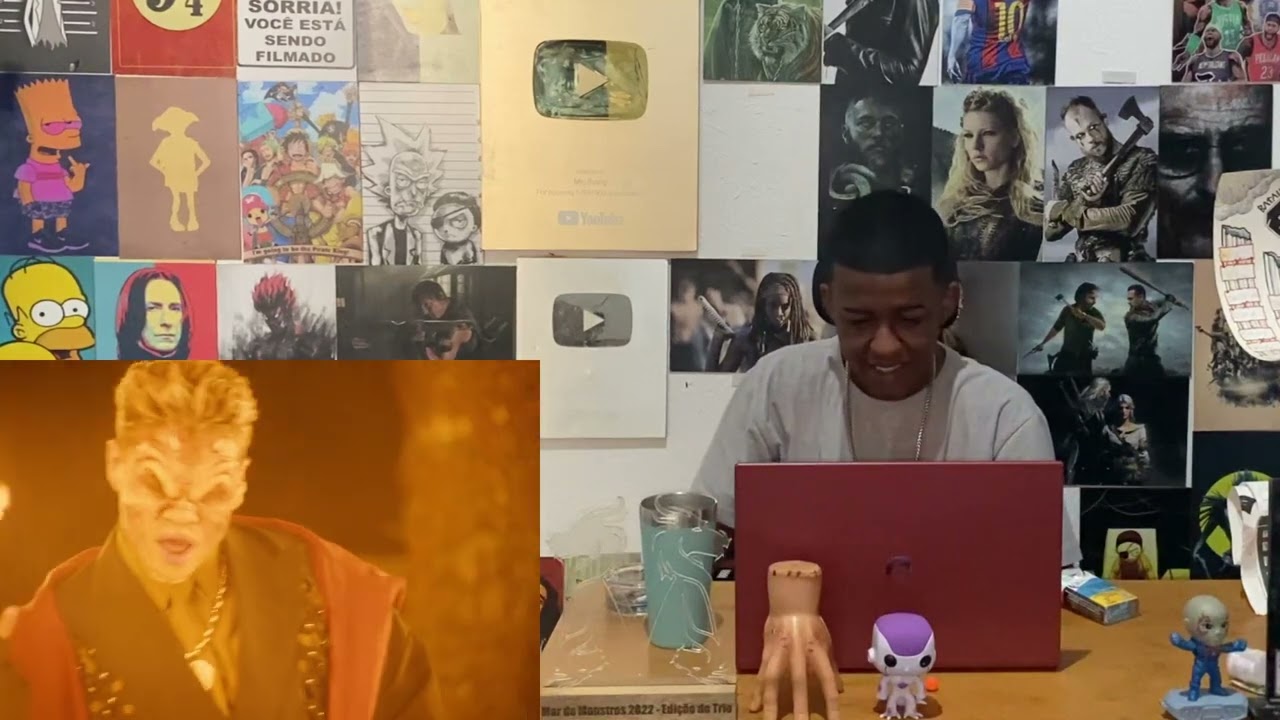 Jhony REACT - BALA E FOGO🔥- Mc Cabelinho Feat. Teto