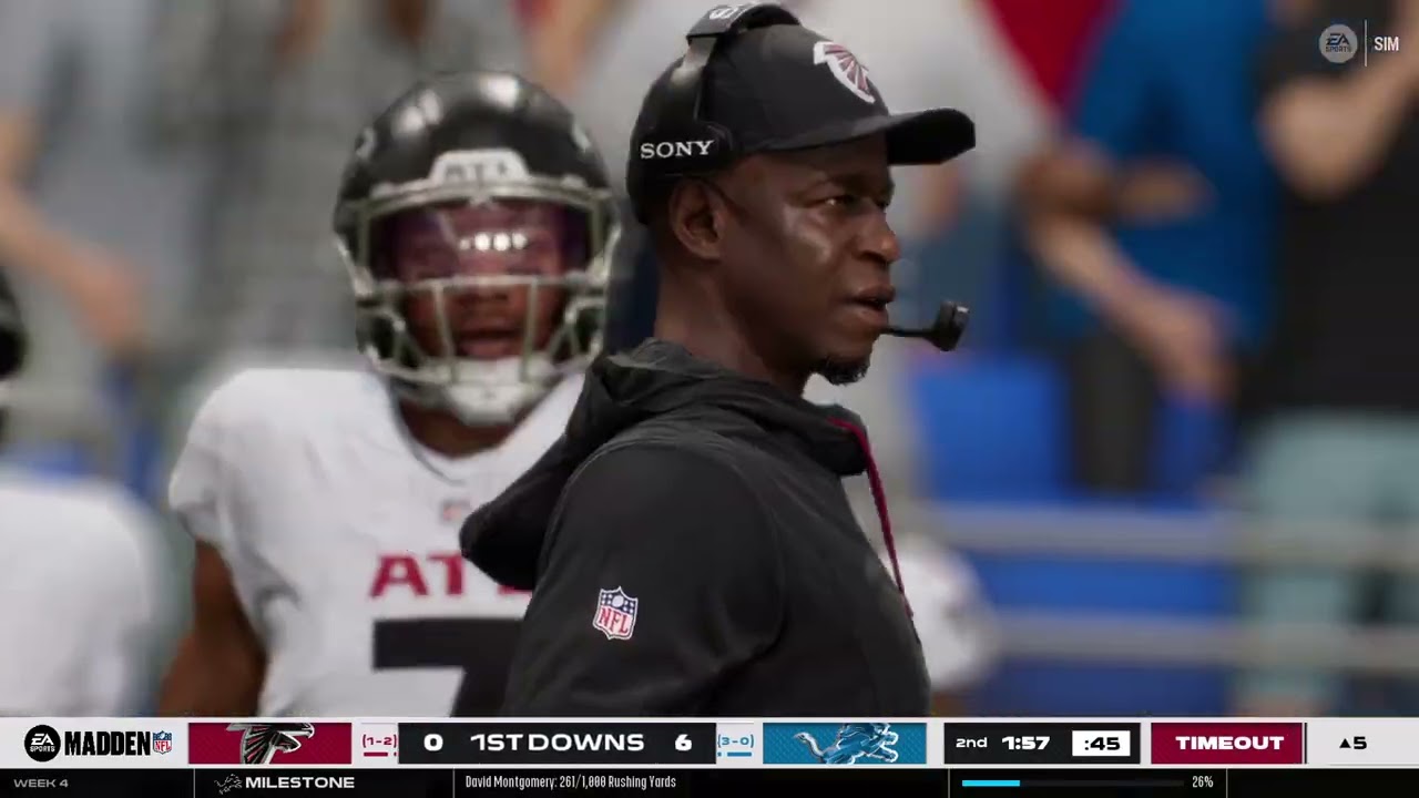 Lions vs Falcons week 4