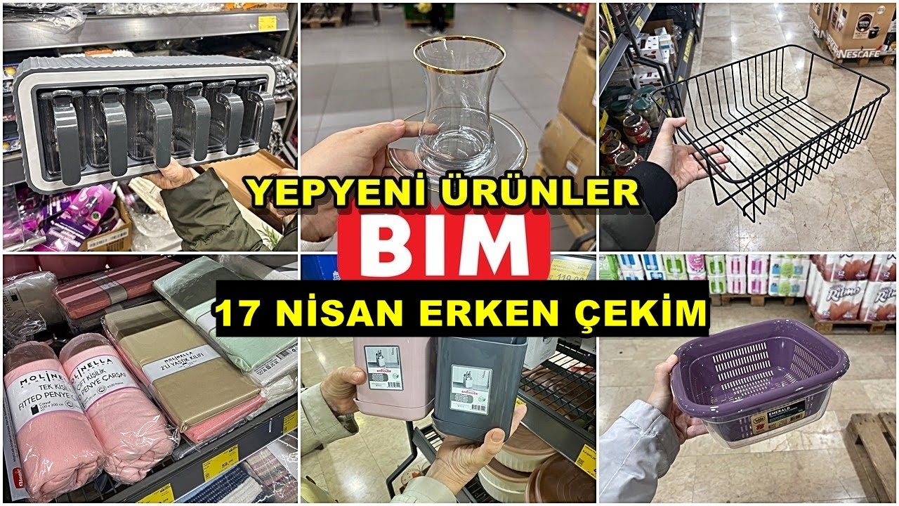 BİME GELDİ HEMEN ALDIK💃BİM 17 NİSAN 2026 CUMA💃/GER&Ccedil;EK İLK VE TEK ERKEN &Ccedil;EKİM❗️/YEPYENİ &Uuml;R&Uuml;NLER/