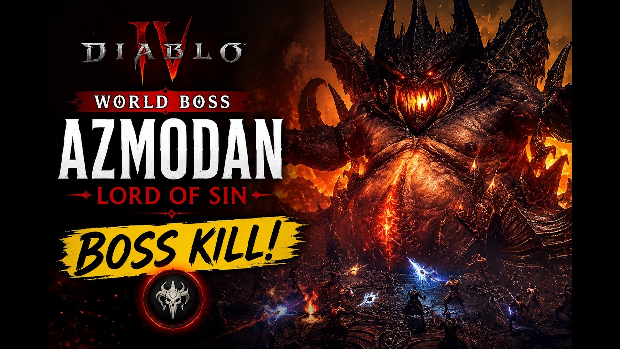 Diablo IV -World Boss - Azmodan Lord of Sin