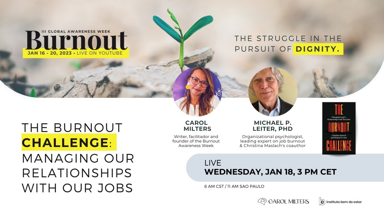 The Burnout Challenge &bull; III Burnout Awareness Week