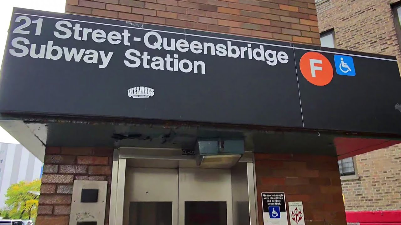 Exploring 21st Street&ndash;Queensbridge Subway Station, Queens, New York City