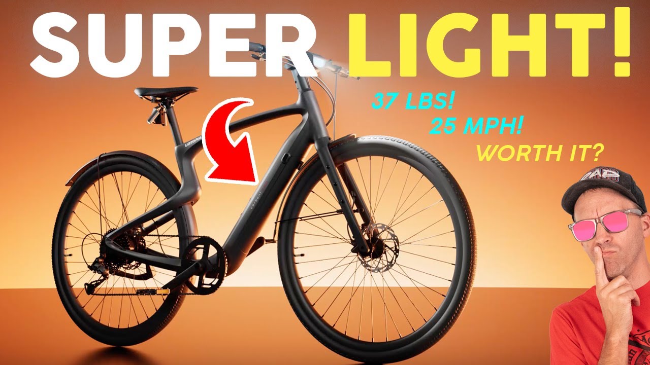 The Lightest E-Bike I've Ever Tested – Urtopia Carbon 1 Pro Review!