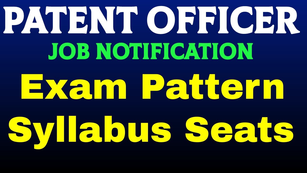 Patent Officer Vacancy 2023 QCI Patent Officer Msc Chemistry Jobs After Msc Chemistry
