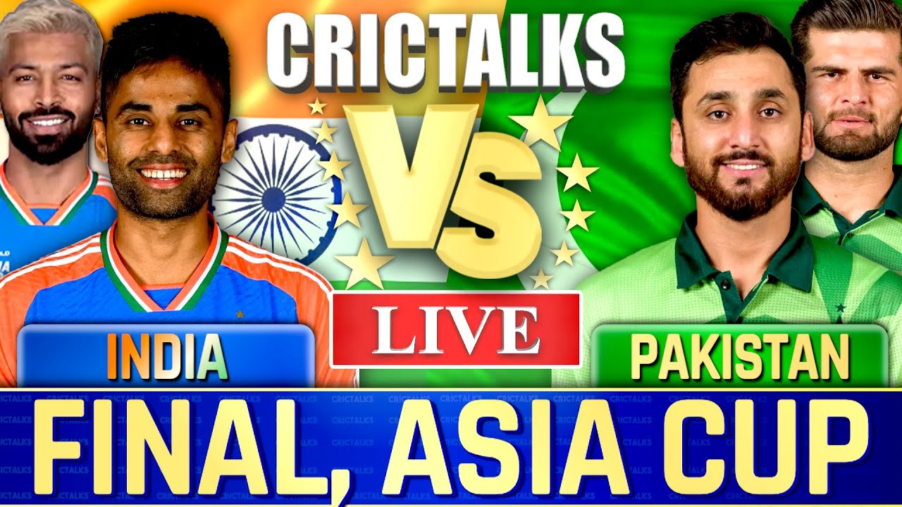 Live: IND vs PAK Live Match Today Commentary, Asia Cup, Cricket Live Score Scores & Commentary