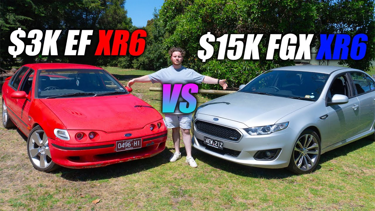 IS THE FGX XR6 FALCON 20 YEARS AHEAD OF THE EF XR6?