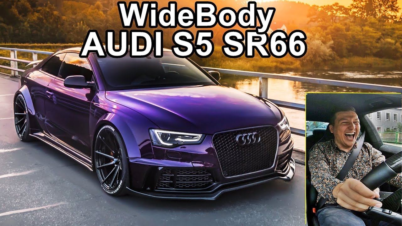 Jeżdżę Audi S5 SR66 590 HP - reakcja na przyspieszenie!