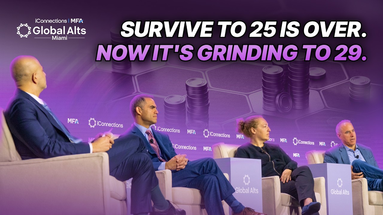 Survive to 25 Is Over. Now It's Grinding to 29 | Private Credit Experts Explain | Global Alts Miami