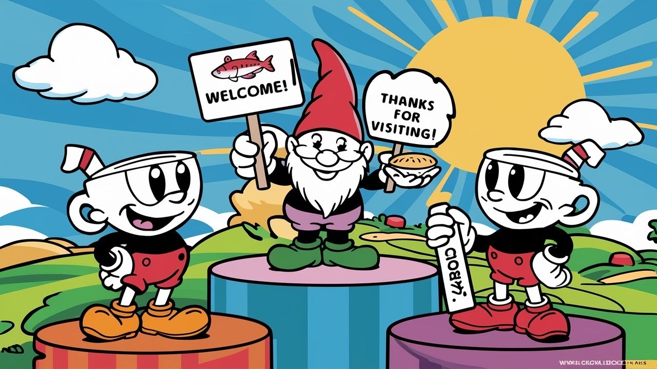 (We Got the Gnome Berries!) Cuphead DLC Gameplay #1