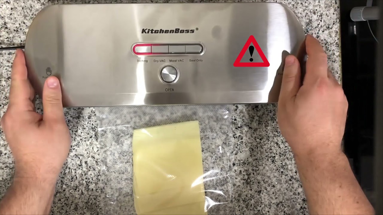 【Cómo Usar】Video de instrucciones de Envasadora al Vacío Kitchenboss G210
