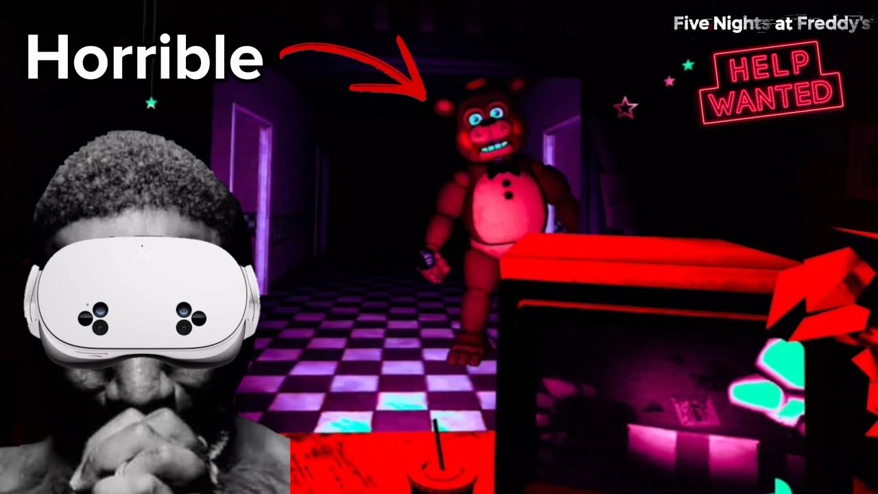 FNAF en VR devient trop compliqué...