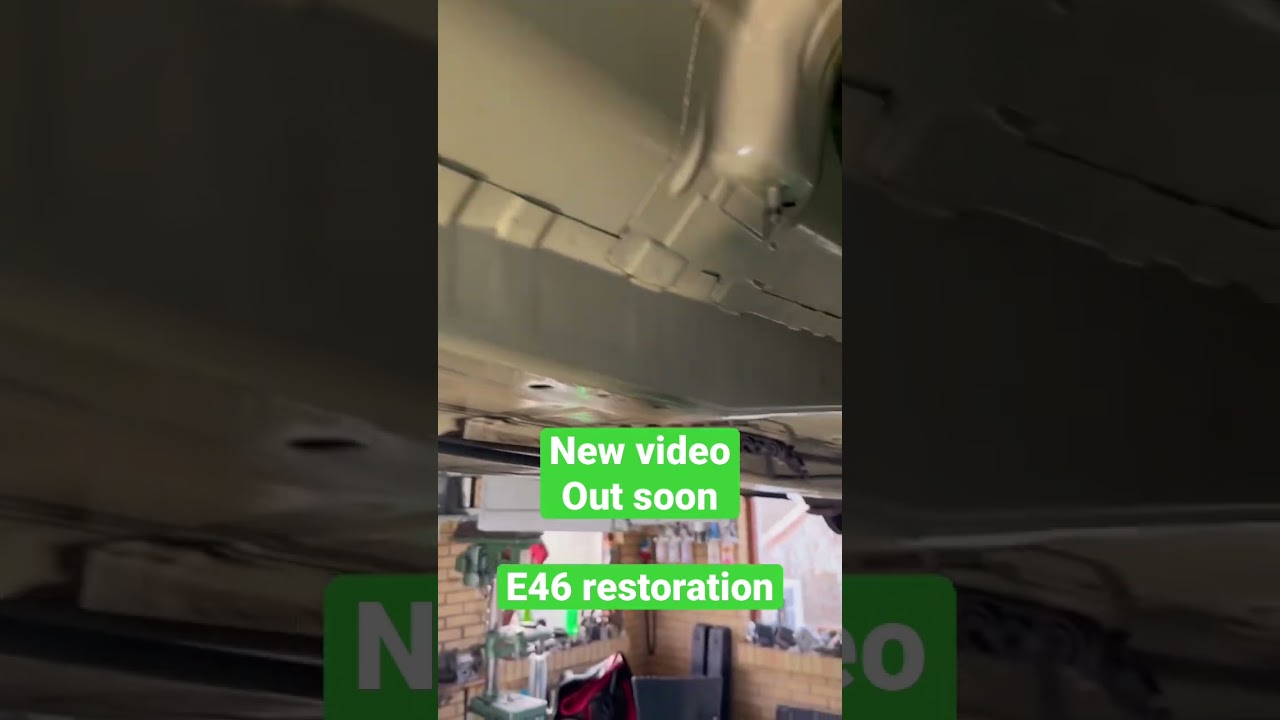 E46 Chassis RESTORATION 330i