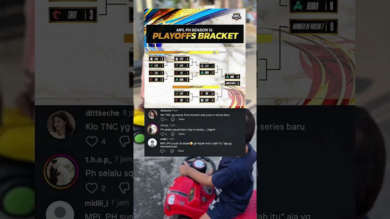 PLAYOFFS BRACKET MPL PH S16 🔥