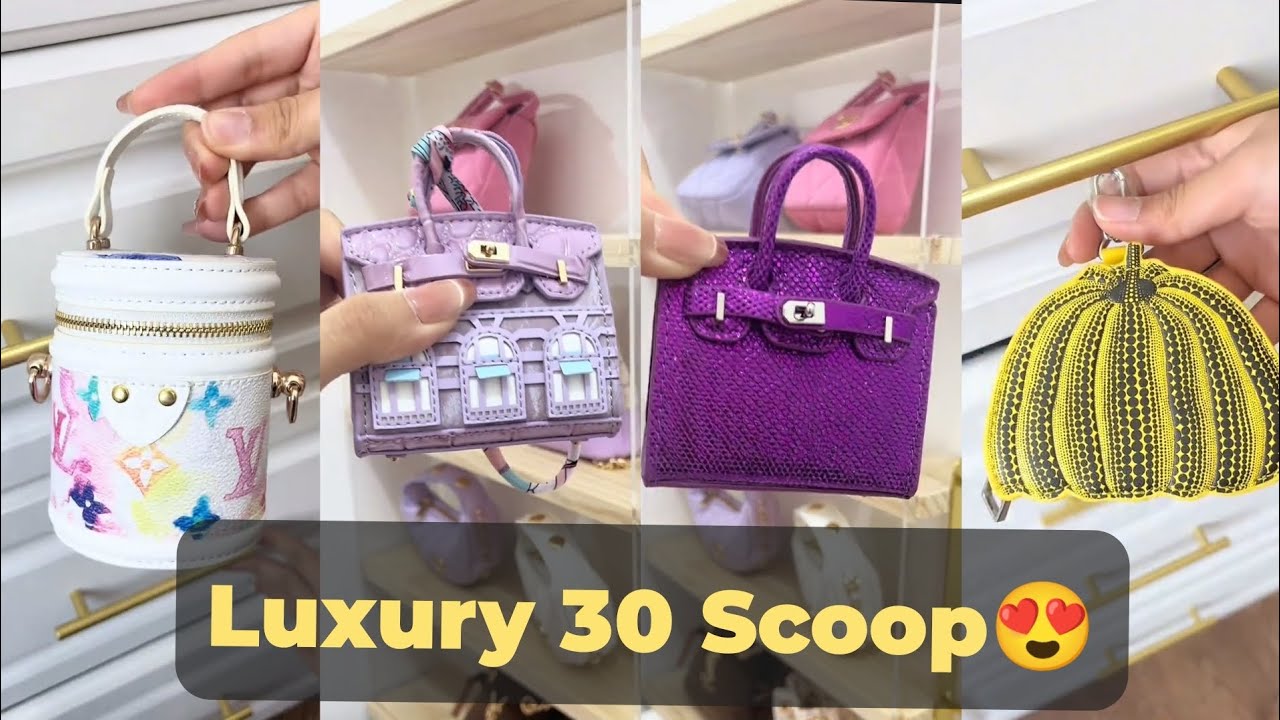 😱New Luxury Minibags👜 Breathtaking mini Birkins😍 Enjoy😘