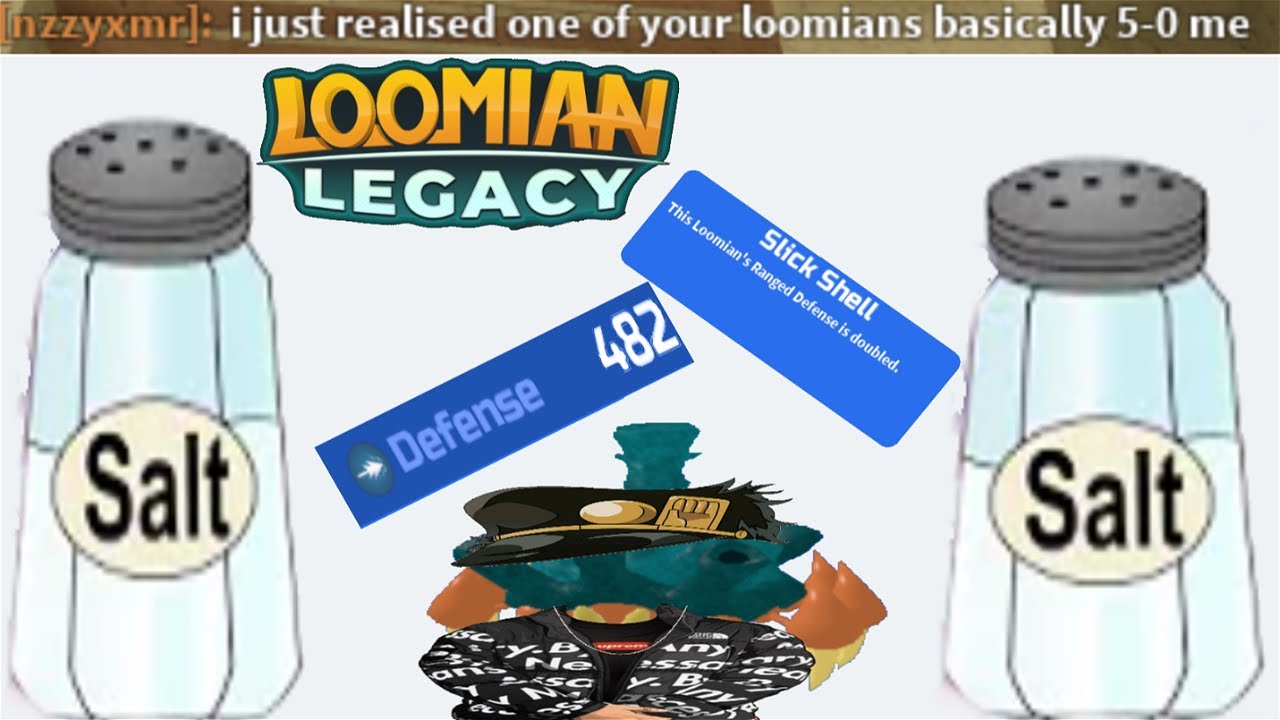 Slick Shell Ventacean Gives you a GUARANTEED WIN!..- Loomian Legacy PvP Showcase