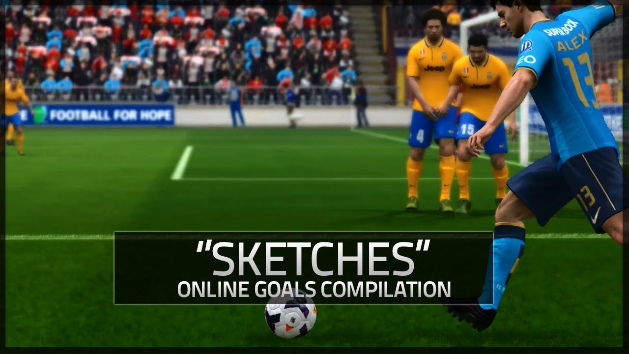 FIFA 14 - ''Sketches'' Online Goals Compilation